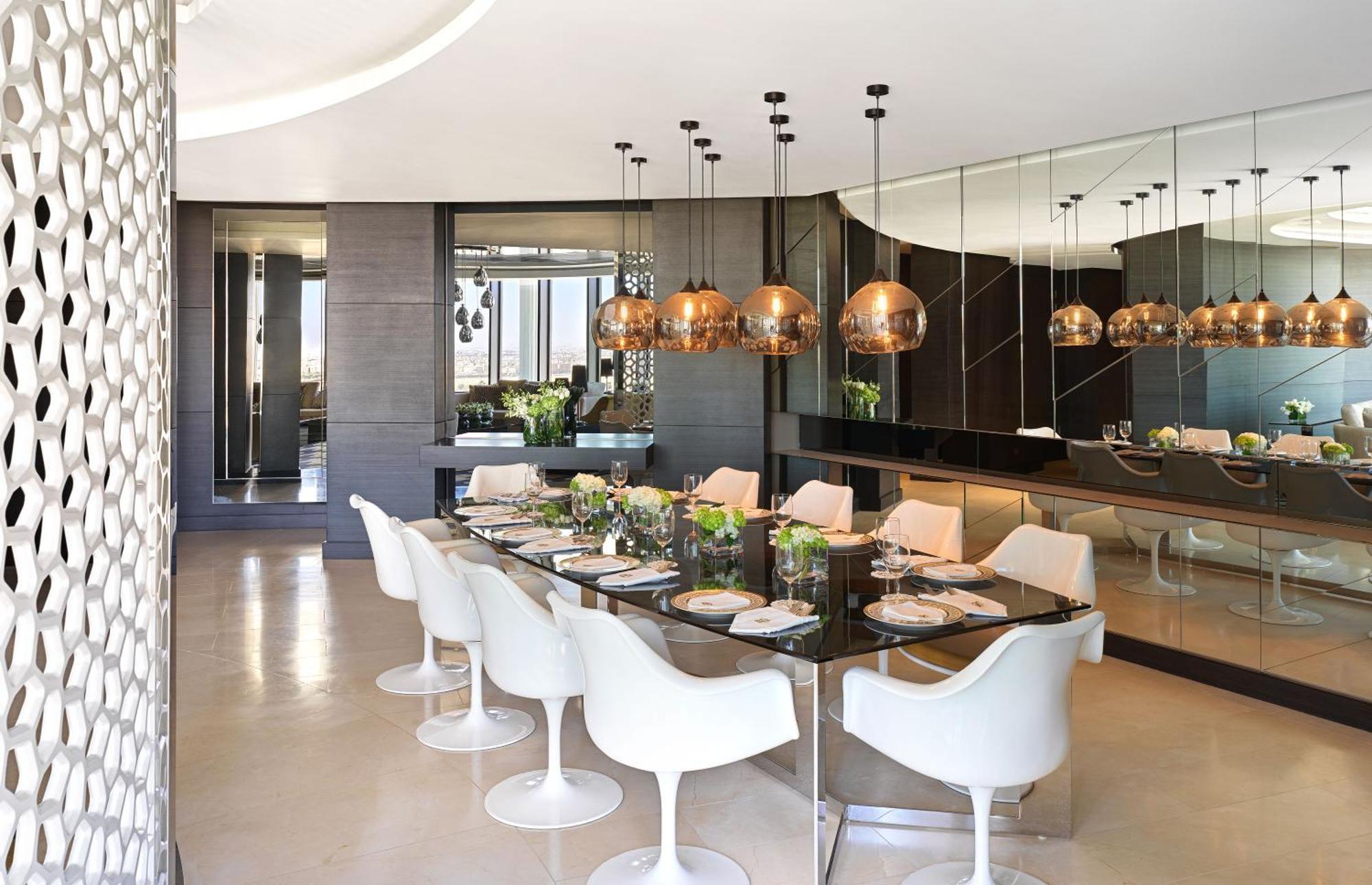 Fairmont Riaad Buitenkant foto Dining room