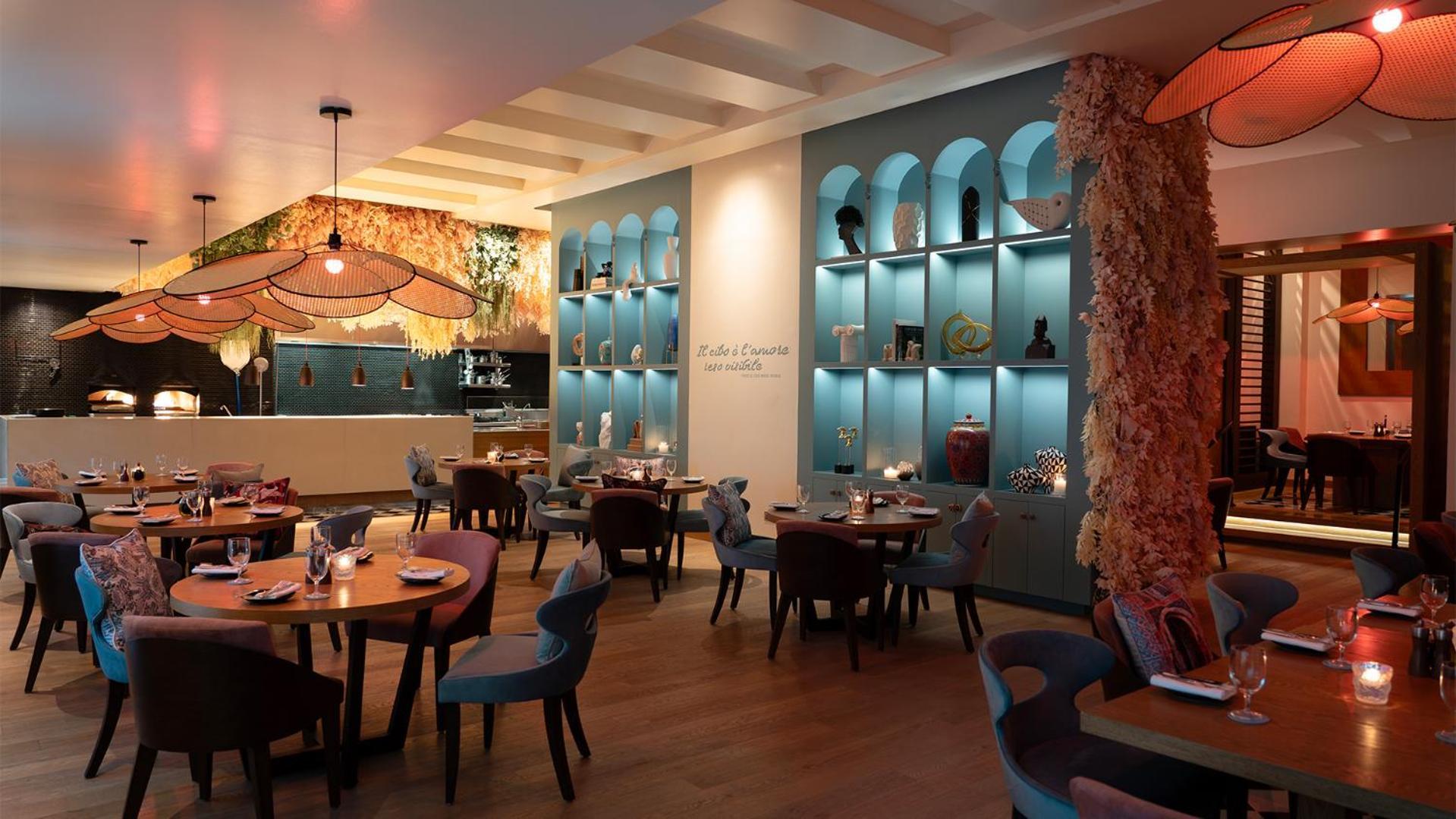 Fairmont Riaad Buitenkant foto Interior of the restaurant